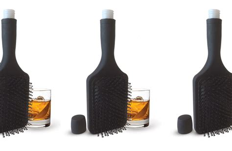 This Hairbrush That S Actually A Flask Is Your Newest Beauty Essential