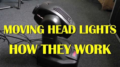 A Look Inside An Old Moving Head Light Youtube