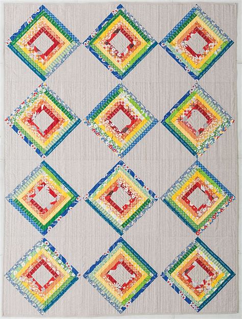bubbles {modern rainbow} bryan house quilts