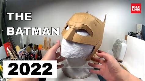 diy  batman part  cardboard cowl mask costumes youtube