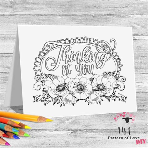 thinking   coloring printable note cards etsy jw gifts