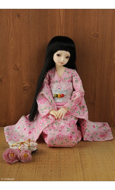 Msd Goyeon Kimono Set Pink Dolk Station Online Bjd Shop