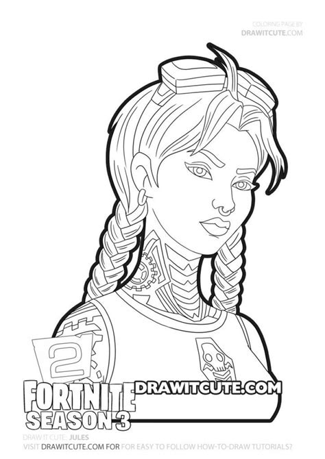 drawing fortnite coloring pages easy  case  dont find