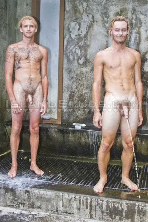 hung blond hippy farmer bros christian josh and snowboarder tree are back in hot duo action