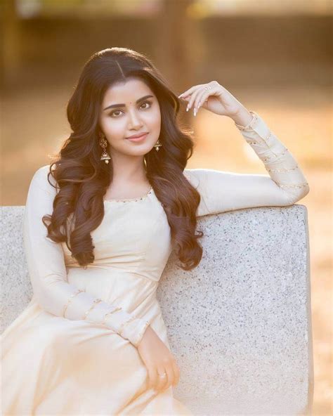 anupama parameswaran in white lehenga choli photo shoot 2018 actress album