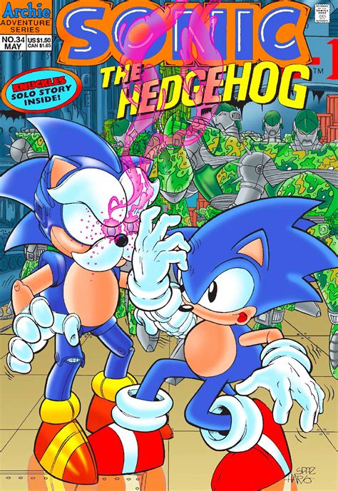 Archie Sonic The Hedgehog Issue 34 Mobius Encyclopaedia