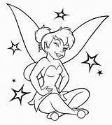 Tinkerbell sketch template