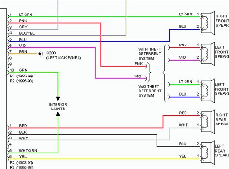 camry stereo wiring diagram