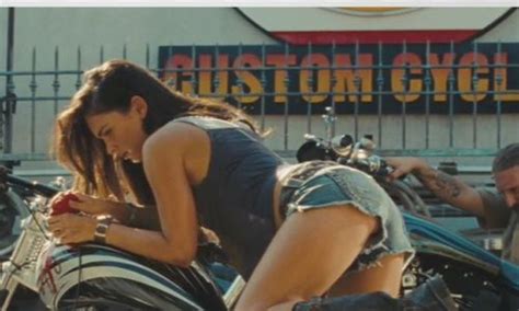 Megan Fox Transformers 2 Motorcycle Outfit Auction