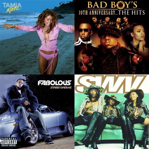 throwbacks 90s and 00s hip hop and randb hits playlist by honey elixir