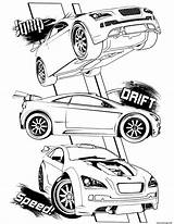 Hotwheels Voiture Drift Bugatti Vitesse Carros Akrobacje Hotweels Kolorowanka Drifting Veyron Sport Ot7 Pokoloruj Druku Wydrukuj Malowankę sketch template