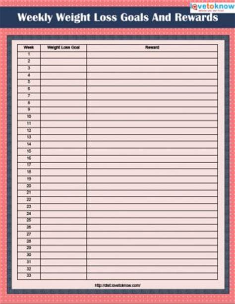 printable monthly weight loss calendar dinoposts