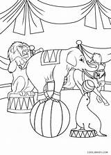 Circus Coloring Pages Animal Printable Kids sketch template