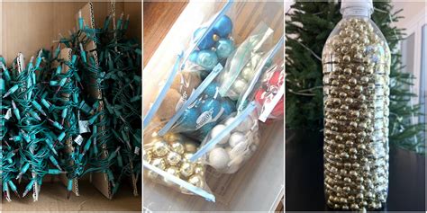 christmas decoration storage ideas how to store fake