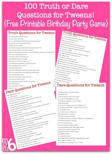 The Best Party Game For Tweens Tween Party Games