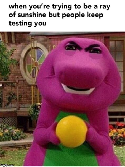 Barney Clean Up Meme