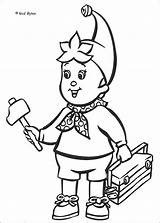 Coloring Noddy Pages Toyland Drawing Hellokids Friends Popular sketch template