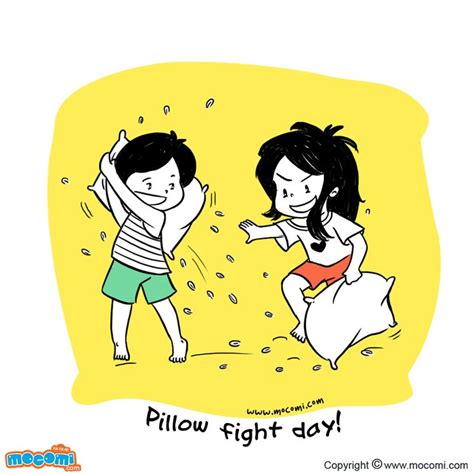 Pillow Fight Day Pillow Fight Pillows Fight