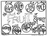 Spirit Fruit Printable Coloring Pages Printables Source sketch template