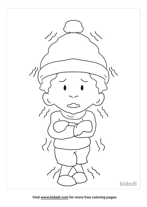 cold weather coloring pages