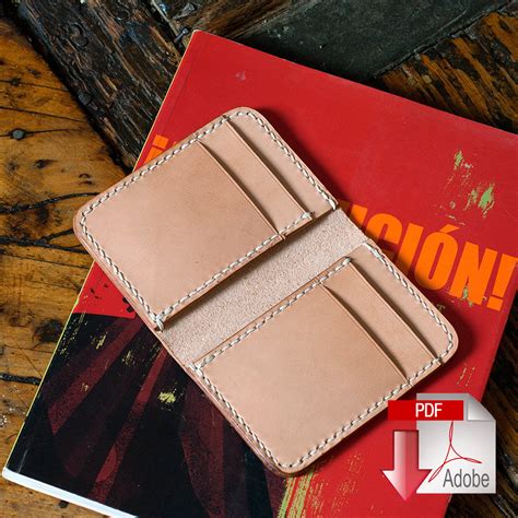 leather wallet template