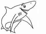 Tiburones Tiburon sketch template