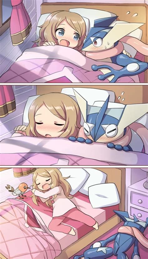 greninja and serena sleepover pokemon o pinterest sleepover