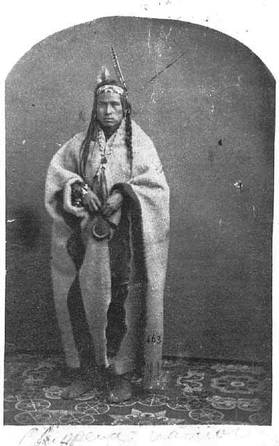Chippewa Warrior 1870 Native American History Native American Tribes