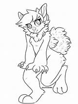 Base F2u Canine Furry Fullbody Comments sketch template