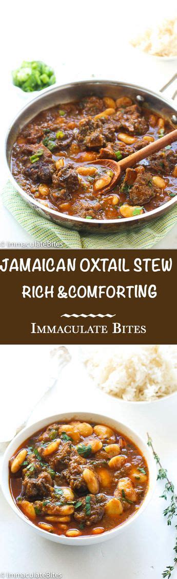 jamaican oxtail stew recipe jamaican recipes jamaican