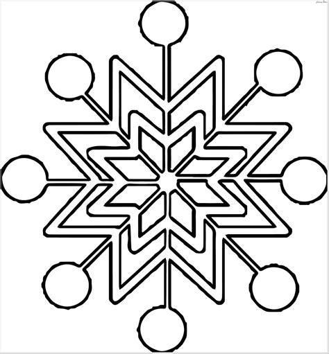 top  winter snowflake coloring pages easy   printable