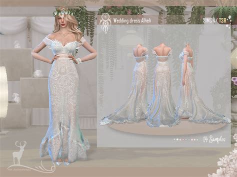 sims resource wedding dress alheli