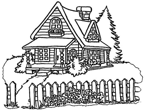 house coloring pages wecoloringpagecom coloring pages winter
