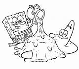 Spongebob 101coloring Squarepants sketch template