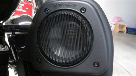 boom fairing  speakers pics  short review harley davidson forums