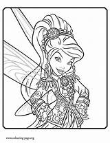 Vidia Coloring Fairy Fada Tinkerbell sketch template