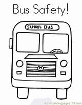 School Bus Safety Coloring Pages Printable Color Online Education sketch template