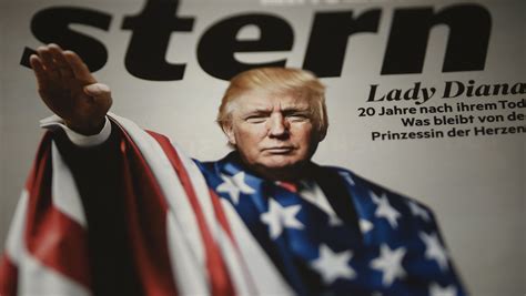 German Magazine Stern Criticized For Nazi Trump Cover
