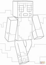 Minecraft Stampy Coloring Pages Crafts Printable Drawing Paper sketch template