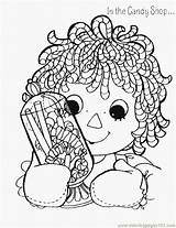 Ann Raggedy Coloring Pages Cartoon Christmas Andy Characters Printable Cartoons Kids Color Ws Dolls Popular Drawing Book Visit Coloringhome Next sketch template