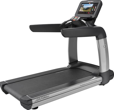 life fitness discover  sehd treadmill  recreation