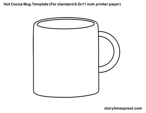 cozy hot chocolate mug craft