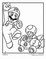 Mario Coloring Kart Pages Toad Printable Super Printing Bros Kids Sonic Print Printables Colouring Color Cartoon Drawing Luigi Library Clipart sketch template