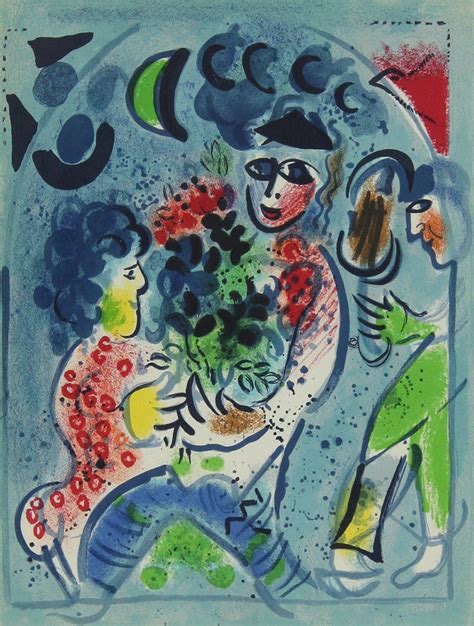 マルク・シャガール 「口絵」 Marc Chagall 創業29年 美術品販売 ギャラリー田辺