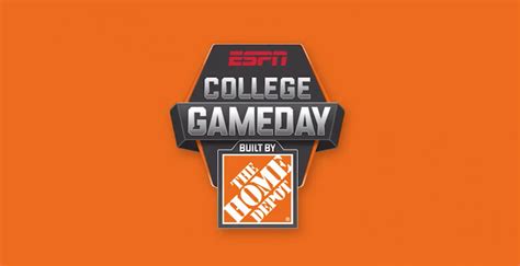 college gameday confirms week  location   promo video