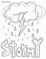 Stormy sketch template