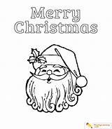Christmas Coloring Merry Kids sketch template