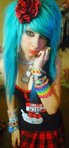 Pin By Samantha Stealsyourskittles On Emos ♥ Scene Hair Green Hair