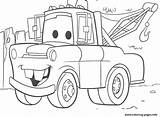 Mcqueen Coloring Pages Mater Lightning Cars Lightening Getdrawings sketch template