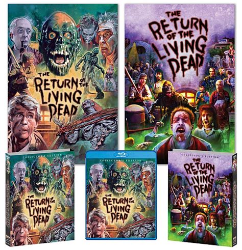 the horror club scream factory is releasing return of the living dead on blu ray